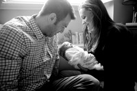 Newborn mini session in Milwaukee